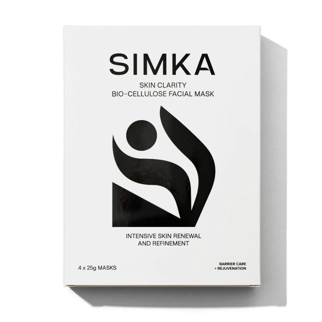 SIMKA Skin Clarity Bio-Cellulose Facial Mask (4 Pack) - Tanya Ferguson