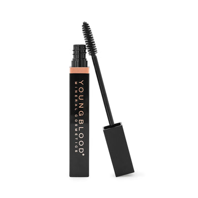 Young Blood mineral cosmetics mascara on a white background