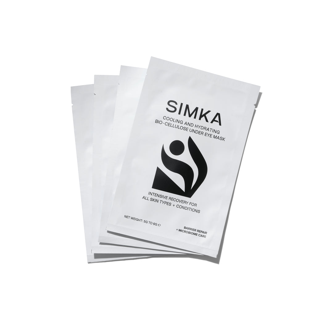 SIMKA eye mask packaging on a white background