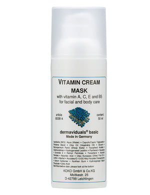 Vitamin Cream Mask - Tanya Ferguson